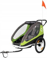 Zdjęcie Hamax Przyczepka Rowerowa Traveller Green Grey Zielony Ham400050 - Wrocław