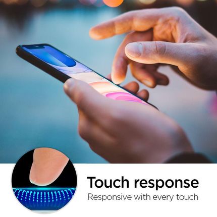 Spigen Szkło hartowane ALM Glass FC do Apple iPhone 11 - zdjęcie 6