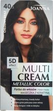 Joanna Multi Cream Color metallic Farba do włosów 40.5 Chłodny brąz