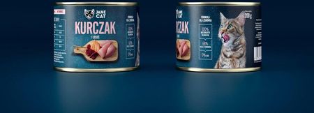 Jane Cat Kurczak I Łosoś 200G - zdjęcie 2