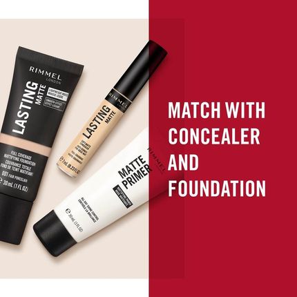 Rimmel Lasting Matte Primer Baza Pod Makijaż Matująca Uniwersalna 30 Ml - zdjęcie 3