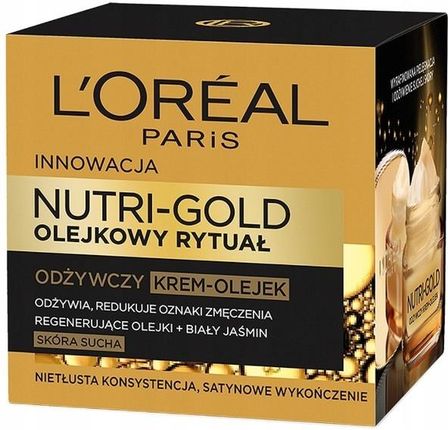 L'Oreal Paris Nutri-Gold Olejkowy Rytuał Odżywczy krem-olejek 50 ml