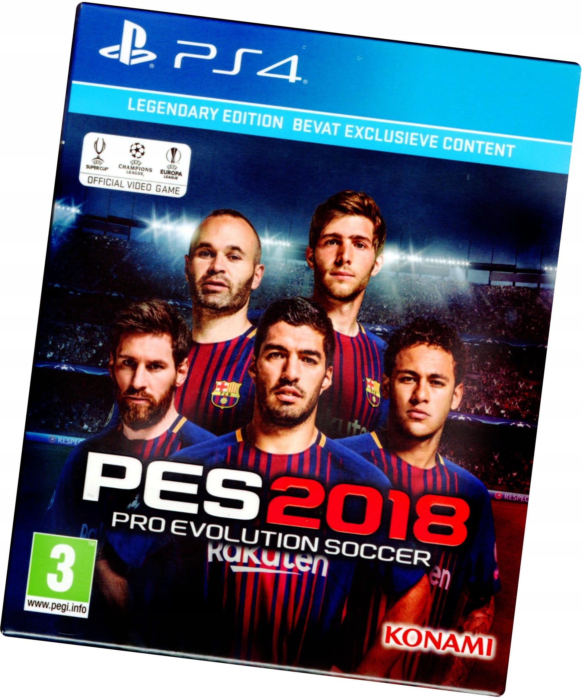 Pro Evolution Soccer Legendary Edition Gra Ps Ceny I Opinie