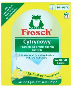 Frosch Proszek Do Prania Tkanin Bia Ych Cytrynowy Pra G