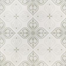 Zdjęcie Opoczno Patchwork Concept Biało-Szary Flores Mat 29,8x29,8 - Ryglice