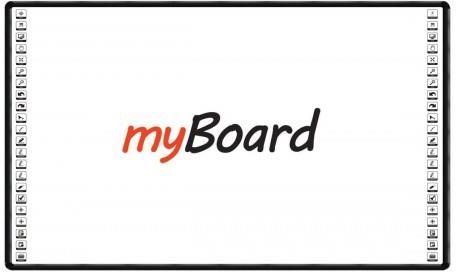 Zdjęcie TABLICA INTERAKTYWNA DOTYKOWA MYBOARD BLACK 90" CERAMICZNA PANORAMA - Oława