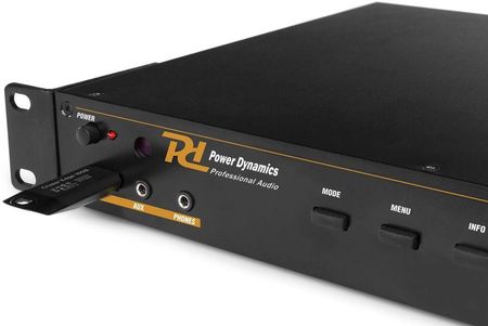 Power Dynamics Odtwarzacz DAB+ FM/USB/BLUETOOTH PD PDC40 - zdjęcie 3