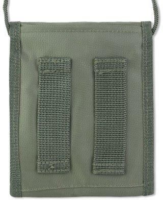 Mil-Tec - Portfel / paszportówka Neck Wallet - Zielony OD - 15820001 - zdjęcie 2