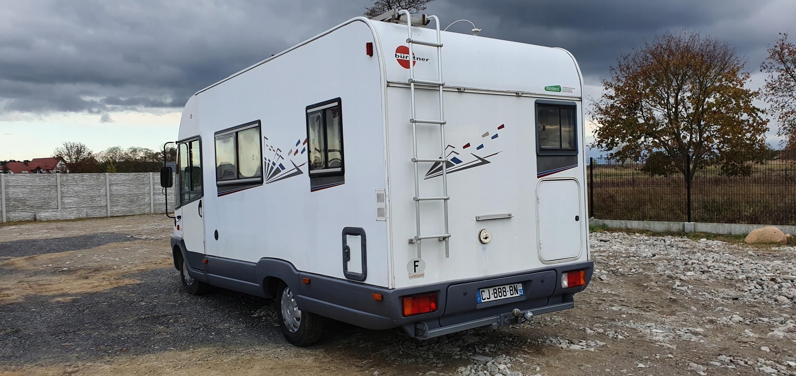 Kamper Camper Fiat Ducato Bürstner i572 Opinie i ceny na Ceneo pl