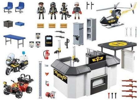 Playmobil 70338 Przenośna Centrala Jednostki Specjalnej - zdjęcie 2