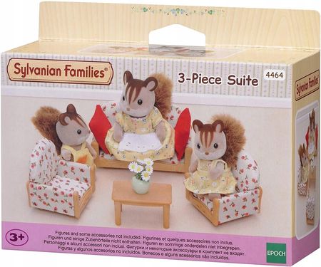 Epoch Sylvanian Families Zestaw Mebli Wypoczynkowych Czerwone Kwiatki - zdjęcie 3