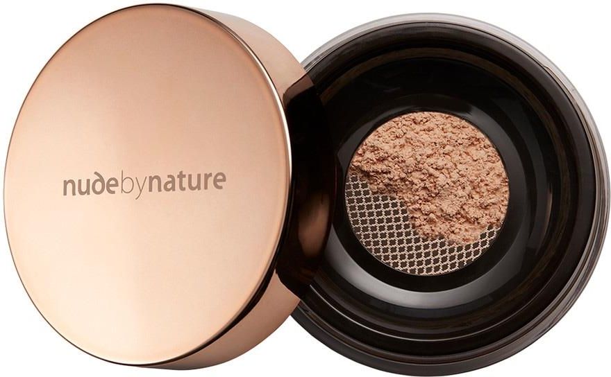 Nude By Nature W4 Soft Sand Radiant Loose Powder Foundation Podkład 10