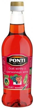 Zdjęcie Ponti Ocet Winny Czerwony 500 Ml - Sułkowice