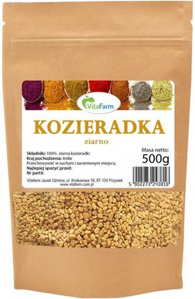 Vitafarm Kozieradka ziarno 500g - zdjęcie 2