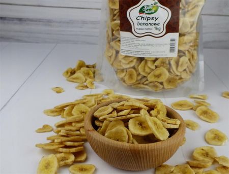 Vitafarm Chipsy Bananowe Suszone 1kg - zdjęcie 2