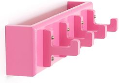 Zdjęcie Homestyle4U Homestyle4Upl Wieszak Na Klucze Różowy - Zielona Góra