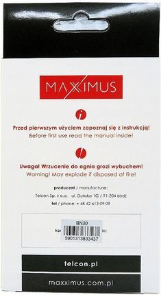 Bateria Maxximus do Xiaomi Redmi Note 4X BN43 - zdjęcie 3