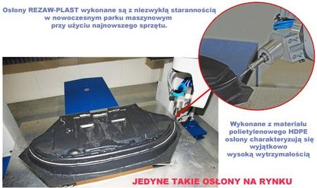 OSŁONA SILNIKA FORD FIESTA MK7 B-MAX SPINKI 1699901 - zdjęcie 3