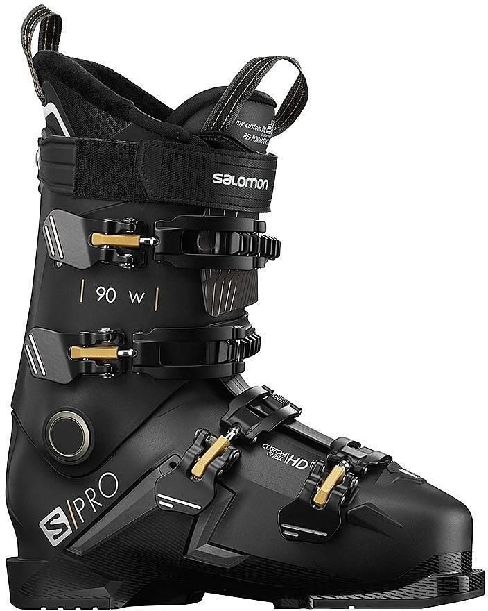 Salomon S Pro 90 W Black Belluga Gold 19 20 Ceny I Opinie Ceneo Pl