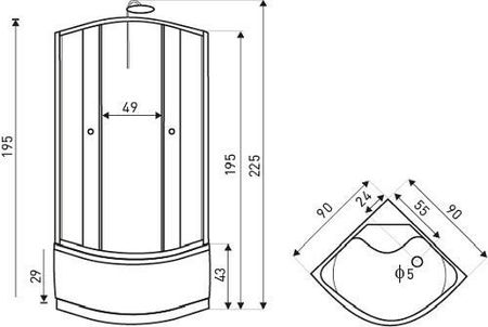 Novoterm Karolina Wh Kerra 90X90 (Karolinawh) - zdjęcie 2