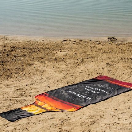 Ręcznik Butelka Plażowy kąpielowy na plażę basen - zdjęcie 2