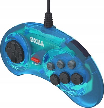 Retro-bit SEGA Mega Drive 6-B Blue - zdjęcie 2