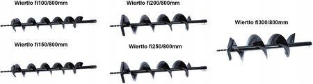 Wiertło Do Świdra Wiertnicy Fi 300/800MM - zdjęcie 2