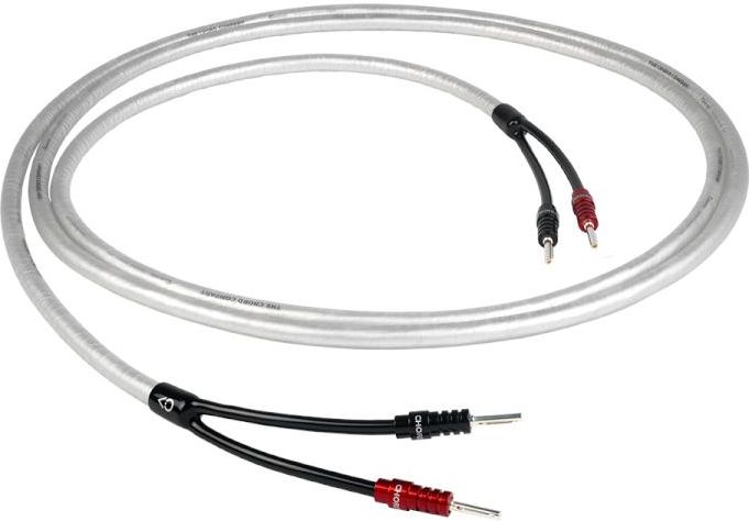 Zdjęcie Chord Rumour X Kabel głośnikowy posrebrzany 2x1.31mm2 - 2x2m Chord Ohmic srebrzony - Kórnik
