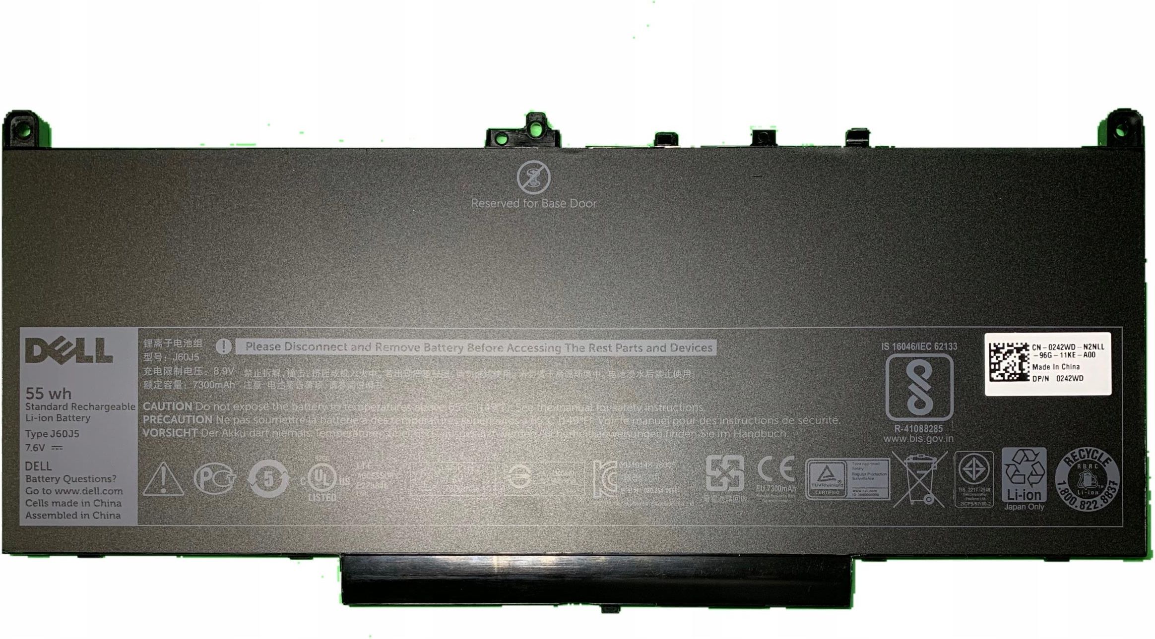 Bateria Do Laptopa Nowa Oryginalna Bateria Dell Latitude E7470 55Wh