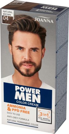 Joanna Power Men Color Farba 04 Natural brown - zdjęcie 2