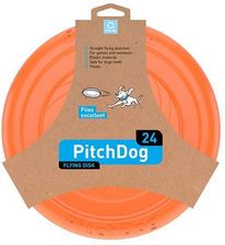 Zdjęcie Pitch Dog Dysk Latający 24Cm Pomarańczowy - Dobre Miasto