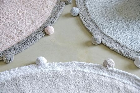Lorena Canals Dywan bawełniany Bubbly Soft Pink Ø 120cm - zdjęcie 3