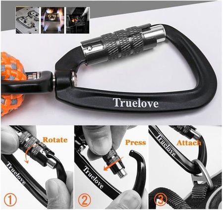 Truelove Smycz Lumen Pro M Szary - zdjęcie 4