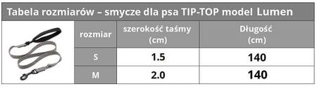 Truelove Smycz Lumen S Szary - zdjęcie 5