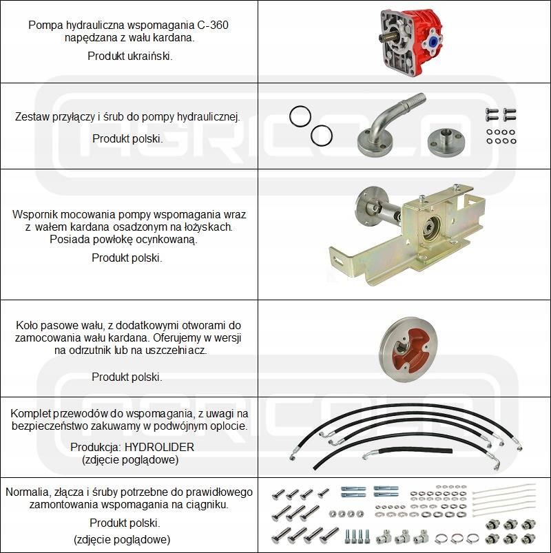 Zestaw Wspomagania Ursus C360 Na Orbitrol Agricola Ceny I Opinie