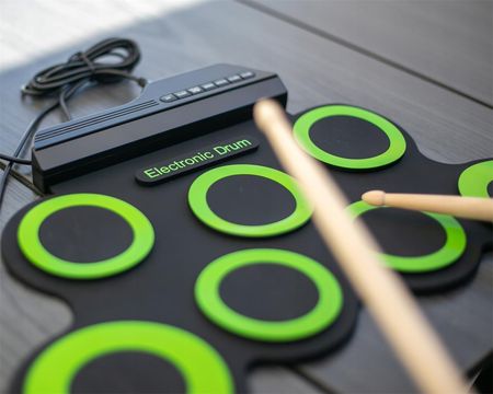 Nn Roll Up Drum Pad Zwijana Perkusja Elektroniczna - zdjęcie 4