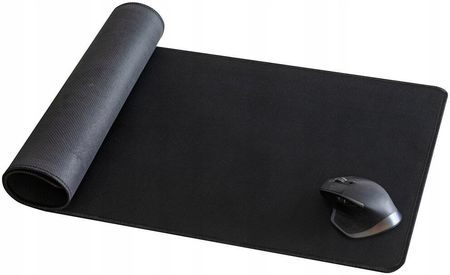 Podkładka na biurko pod mysz czarna 40 x 90 x 0.2 - zdjęcie 2