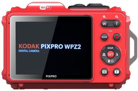 Kodak WPZ2 Waterproof Czerwony - zdjęcie 2