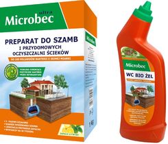 Zdjęcie Bros Microbec Bakterie Do Szamba 1kg + Wc Bio Żel 500ml - Rzeszów