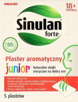 Sinulan Forte Junior Plastry Aromatyczne 5 Szt. - zdjęcie 2