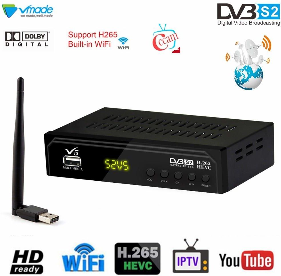 Aliexpress Dvb S V Full Hd P Satelitarny Odbiornik Tv Antena