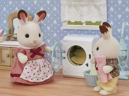 Sylvanian Families Pralka Z Odkurzaczem 5445 - zdjęcie 2