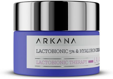 Krem Arkana Z 5% Kwasem Laktobionowym I Hialuronowym na dzień i noc 50ml - zdjęcie 2