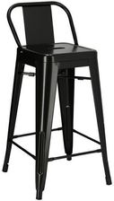 Zdjęcie D2.DESIGN HOKER PARIS BACK SHORT 66CM CZARNY INSP. TOLIX - Grodzisk Mazowiecki