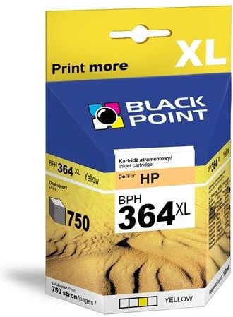 Tusz BLACK POINT HP CB325EE SUPER PLUS YELLOW NR 364XL Do Drukarki