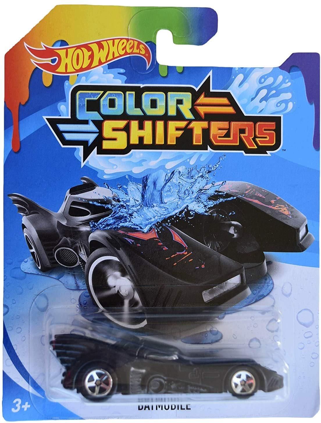 Hot Wheels Samochodzik Zmieniaj Cy Kolor Color Shifters Batmobile Gbf