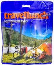Zdjęcie Travellunch Pasta w sosie paprykowym z wołowiną cebulką i boczkiem wędzonym liofilizowane 125g - Łapy