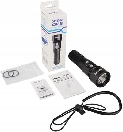 Latarka Nurkowa Xtar D26 Whale Zimna 1100Lm Led - zdjęcie 3