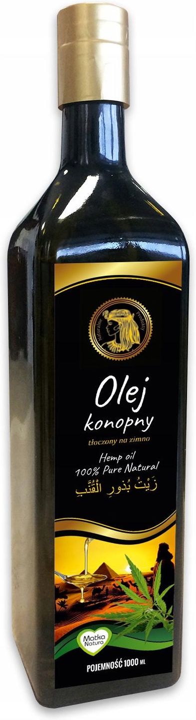 Olej Z Konopii Tłoczony Na Zimno 500ml Ceny i opinie Ceneo pl