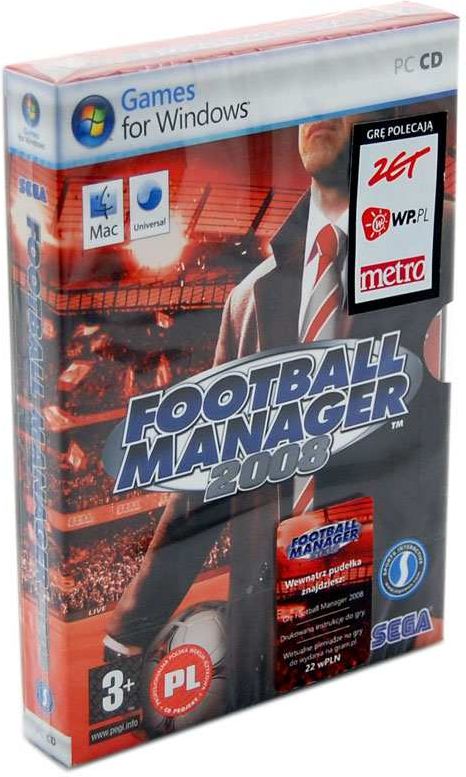 Football Manager 2008 Gra PC Ceneo Pl